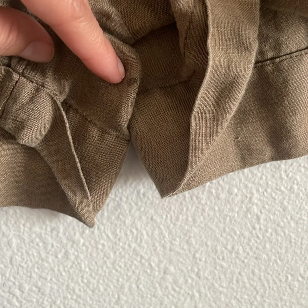 C&C California Women’s Linen Boho Shorts Size Medium - Picture 6 of 6